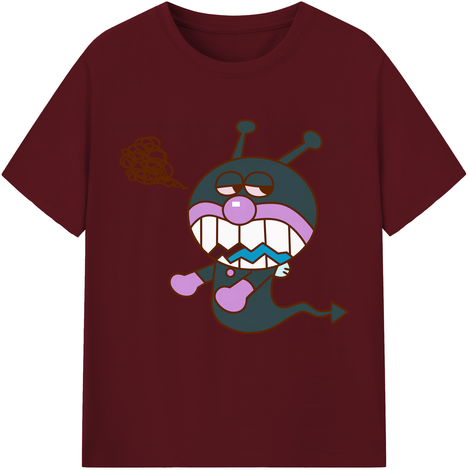 （画像用） アンパンマン Anpanman 綿100％半袖Tシャツ（フロントプリント）